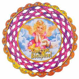 Тарелка конфетница 'Ангел', 19,5x19,5 см